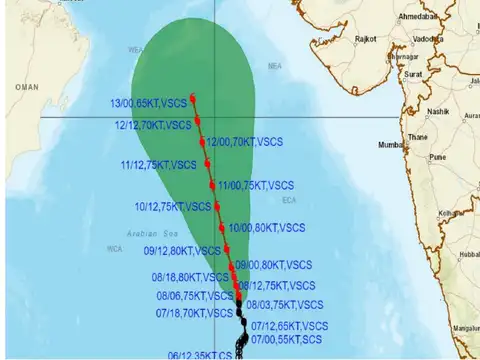Cyclone Biparjoy makes its way towards Pakistan