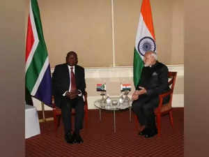 PM Modi discusses cooperation in BRICS with South African President Ramaphosa during telephone conversation.