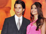 Shahid and Sonam at Mausam premiere