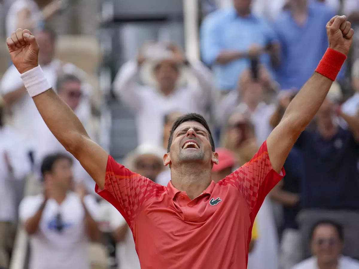 French Open Final Live Updates Novak Djokovic wins his mens-record 23rd Grand Slam title by beating Casper Ruud