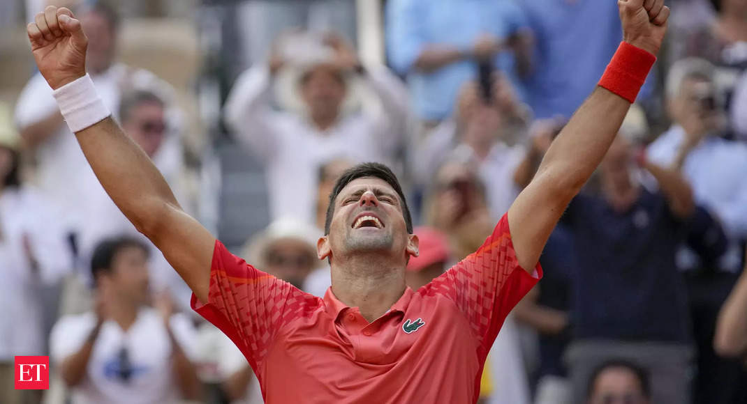 Novak Djokovic wins his 23rd Grand Slam title by beating Casper Ruud in French Open final