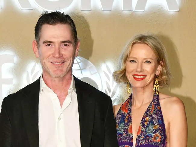 ​File Photo: Billy Crudup and Naomi Watts attended the LuisaViaRoma for UNICEF Winter Gala at Emeraude on December 29, 2022, in Saint-Jean, Saint Barthélemy in the Caribbean.