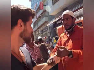 Dutch YouTuber vlogs about attack by "angry man" in Bengaluru market; street vendor arrested