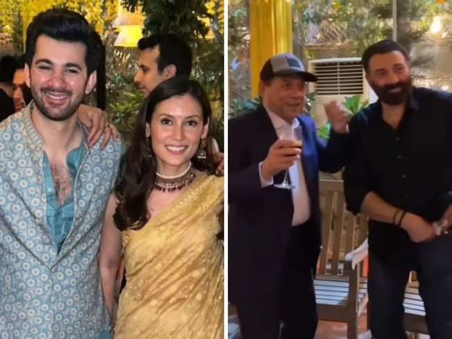 The pre-wedding celebrations are in full swingat the Deol household.​