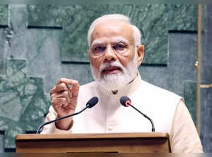 Proud to serve nation that's marching forward with undeterred resolve: PM Modi