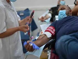Punjab: BSF organizes blood donation camp