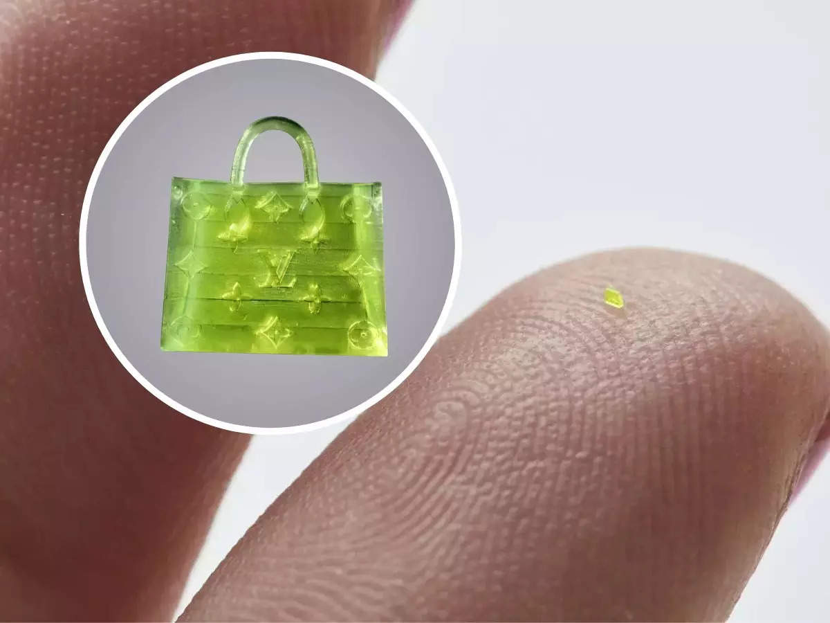 MSCHF to Unveil Its Microscopic Handbag, a Speck-Size Tote - The