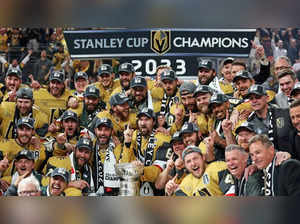 NHL: Vegas Golden Knights thrash Florida Panthers to lift Stanley Cup