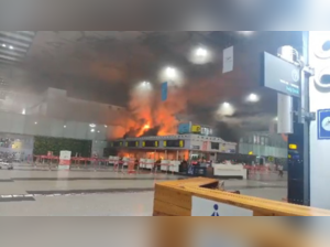 Kolkata: Fire breaks out inside Netaji Subhash Chandra Bose International Airport