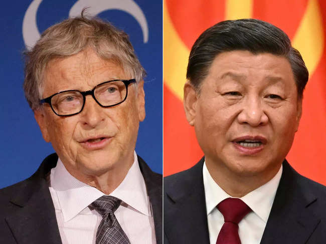 Bill Gates Xi Jinping