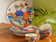 Ceramic Dinner Set - Treat yourself to an unbeatable dining experience with ceramic plates