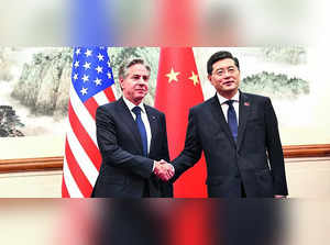 Blinken has ‘Candid’ Talks with China’s Qin on Trip to Mend Ties