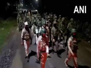 Manipur Violence: Army conducts flag march in Imphal Valley