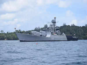 India gifts indigenously-built missile corvette 'INS Kirpan' to Vietnam