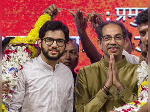 Mumbai: Shiv Sena (Uddhav Balasaheb Thackeray) President Uddhav Thackeray and Ad...