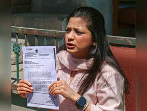 Srinagar: Iltija Mufti, daughter of former Jammu and Kashmir chief minister and ...