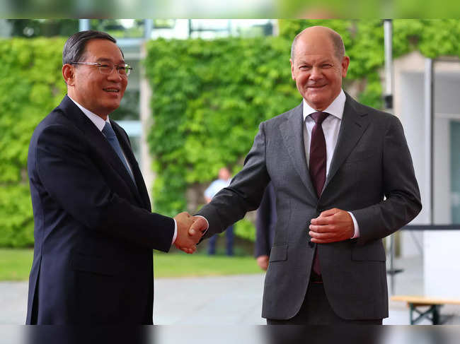 Germany's Chancellor Scholz meets Chinese Premier Li in Berlin