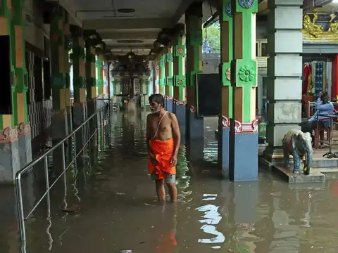 Flooded temple​