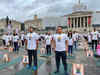 International Day of Yoga celebrated at Trafalgar Square in London