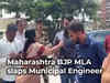 Maharashtra BJP MLA slaps engineer over house demolition, says no regret; video goes viral