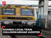 Maharashtra: Major mishap at Mumbai local averted; 2 trains come face to face