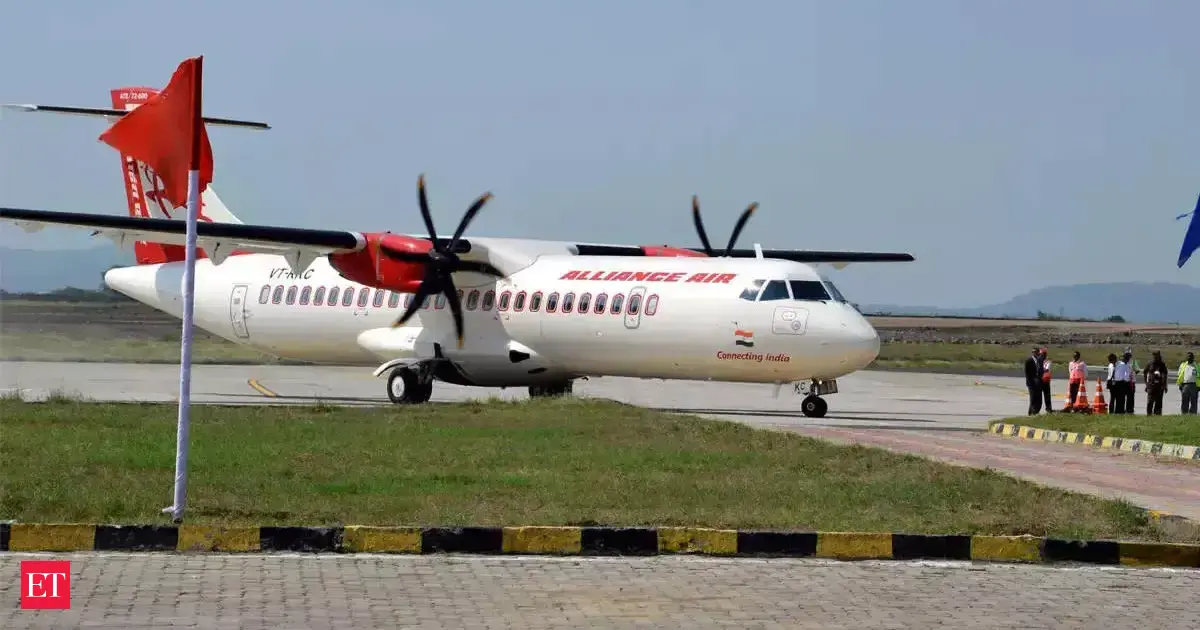 alliance air: Alliance Air flight takes off with open fuel tank, probe ...