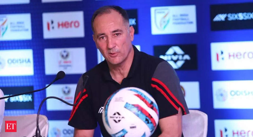 India football coach Igor Stimac shown red card after moment of madness