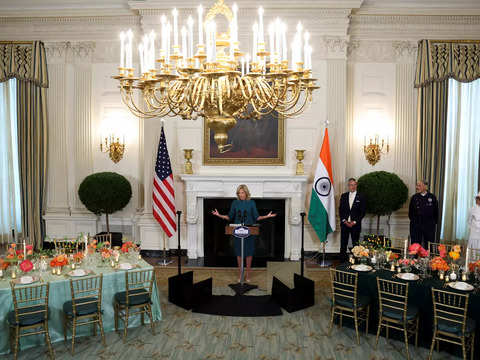Culinary Delights! Bidens To Treat Modi To Millet Meals, Stuffed Mushrooms  At State Dinner - A Starry Affair!