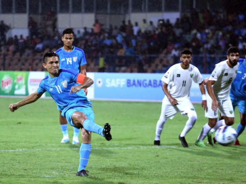 India vs Pakistan, SAFF Championship 2023 Highlights: Sunil Chhetri scores  hat-trick as India win 4-0