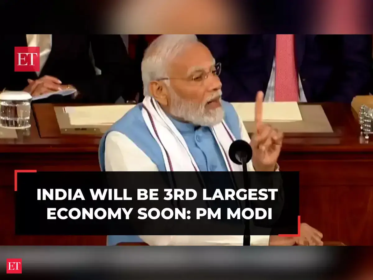 India will be the 3rd largest economy soon, says PM Modi - The Economic ...