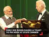 PM Modi in US: President Joe Biden raises a toast to PM Modi at State dinner in White House