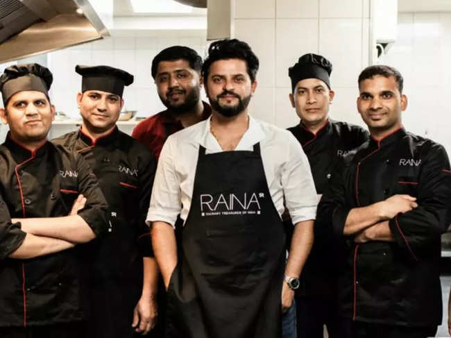 ​Suresh Raina turns restauranteur.