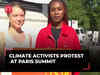 Watch: Climate activists protest at Paris summit