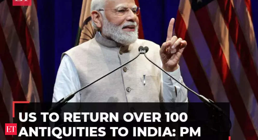 US to return over 100 antiquities to India after PM Modi’s State Visit to Washington DC
