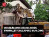 Mumbai: BMC demolishes partially collapsed building in Rajawadi colony; watch!