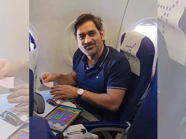 ​MS Dhoni's video is winning hearts on social media.
