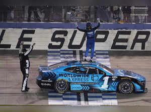 Ross Chastain secures first win of NASCAR 2023 in Nashville. Details here