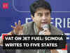 Jyotiraditya Scindia writes to five states requesting cut in VAT on aviation fuel