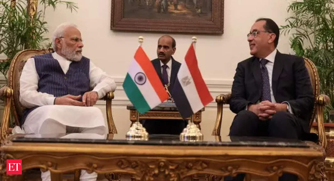 Read more about the article India, Egypt to push trade to $12 billion in next five years