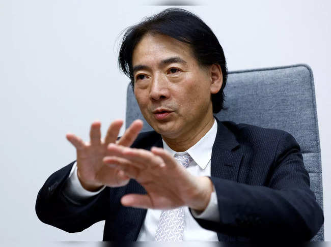 FILE PHOTO: JIC Capital's CEO Shogo Ikeuchi speaks at an interview with Reuters in Tokyo