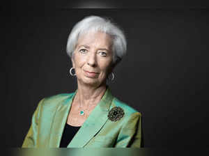 (FILES) This file photo taken on June 23, 2023 shows European Central Bank (ECB) President Christine Lagarde posing during a photo session at the Palais Brongniart on the occasion of the New Global Financial Pact Summit in Paris. European Central Bank president Christine Lagarde said on June 27, 2023 it was "unlikely" policymakers could state soon when interest rates had peaked as they battle stubbornly high inflation, and pledged yet another hike in July. (Photo by Joël SAGET / AFP)