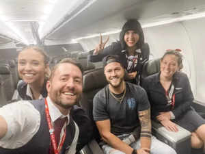 TikToker has achieved fame after finding himself as the sole passenger on a flight that transformed into an extraordinary "private party" due to a significant delay.