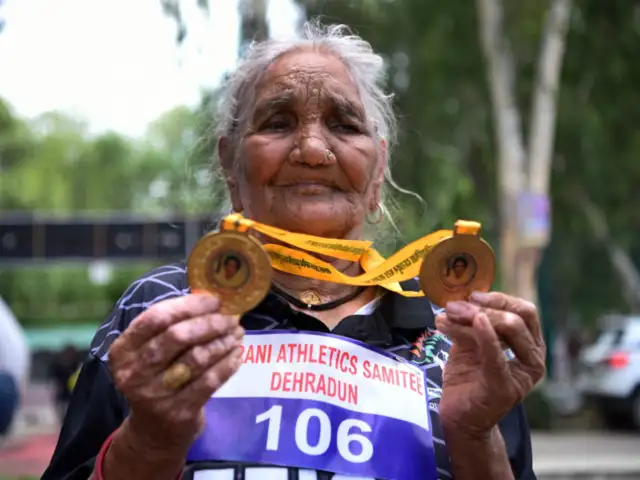 super daadi world record: Meet the 106-year-old 'super daadi' with 200  medals - Three gold medals | The Economic Times