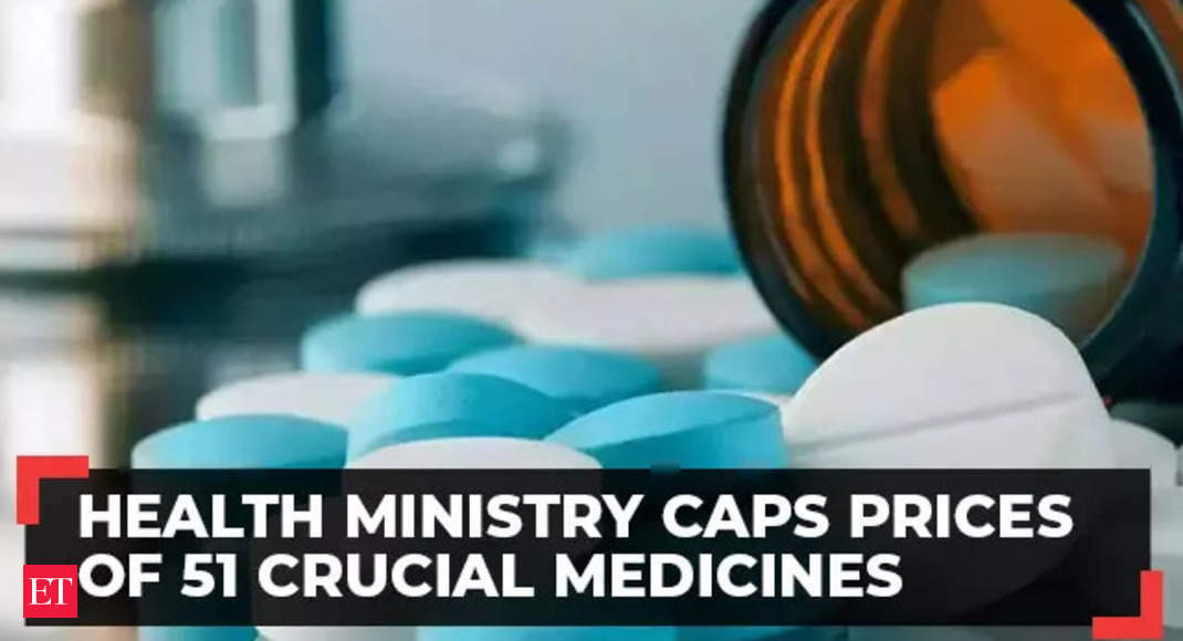 Govt caps prices of 51 crucial medicines used for ear, throat, heart & sugar-related illnesses – The Economic Times Video