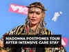 Madonna postpones tour due to ‘serious bacterial infection’