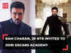 Ram Charan, Jr NTR, Karan Johar and other Indian celebs get invites to join Oscars Academy
