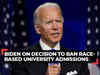 'Strongly disagree': Joe Biden after US Supreme Court bans race-based university admissions