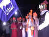 J&K: LG Manoj Sinha flags off the first batch of Amarnath Yatra pilgrims
