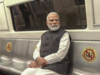 PM Modi's Delhi Metro ride on way to DU
