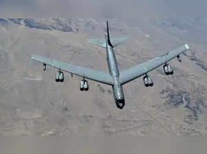 This file photo, provided by the U.S. Central Command on Nov. 11, 2022, shows a U.S. B-52H strategic bomber. (Yonhap/IANS)